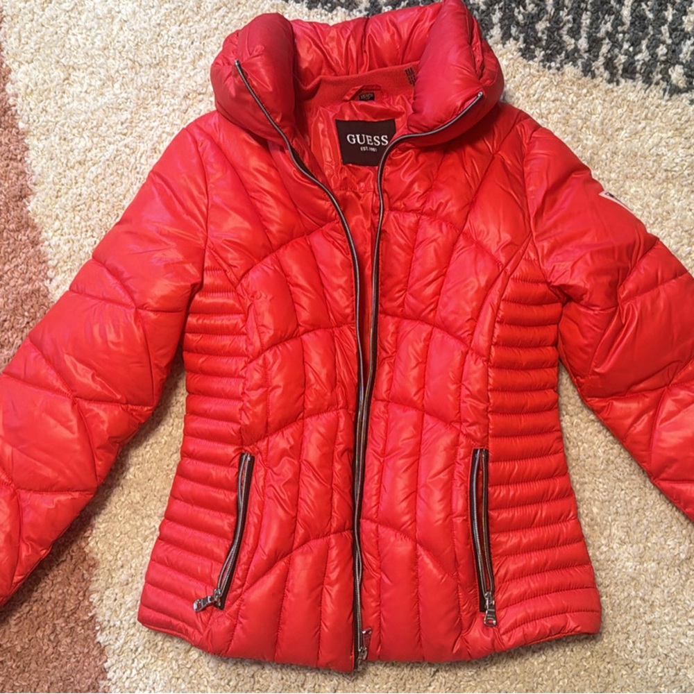 Guess puffer jacket Red XS/S